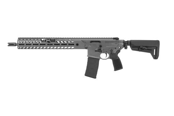 SIG Sauer MCX Virtus 556 Rifle features a gray Cerakote finish
